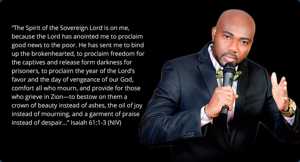 “The Spirit of the Sovereign Lord is on me, because the Lord has anointed me to proclaim good news to the poor…” Isaiah 61:1-3 (NIV)